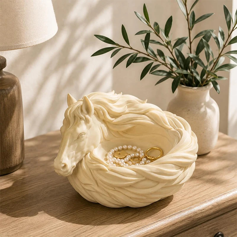 Horse Head Catchall Tray