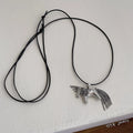 Trojan Horse Tassel Pendant Necklace
