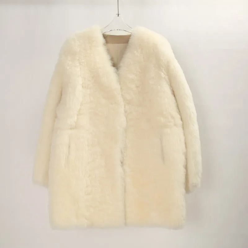 Lambskin Shearling Coat