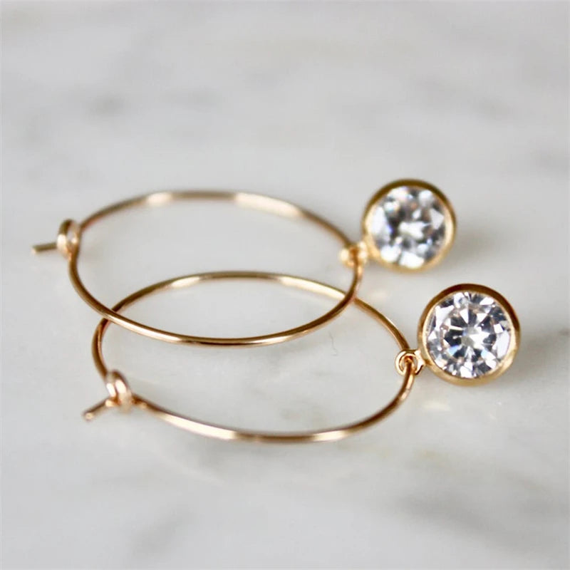 City Girl Hoops 14K Gold Filled