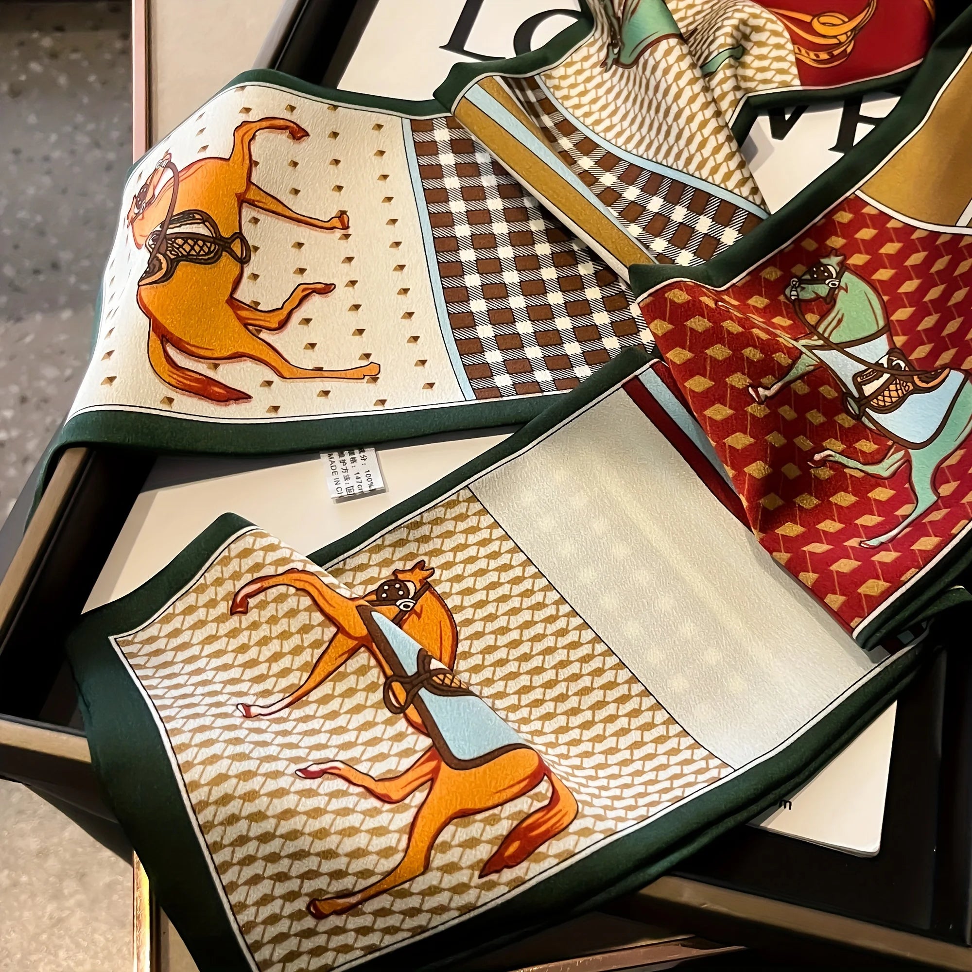 Head Horse Scarf Collection