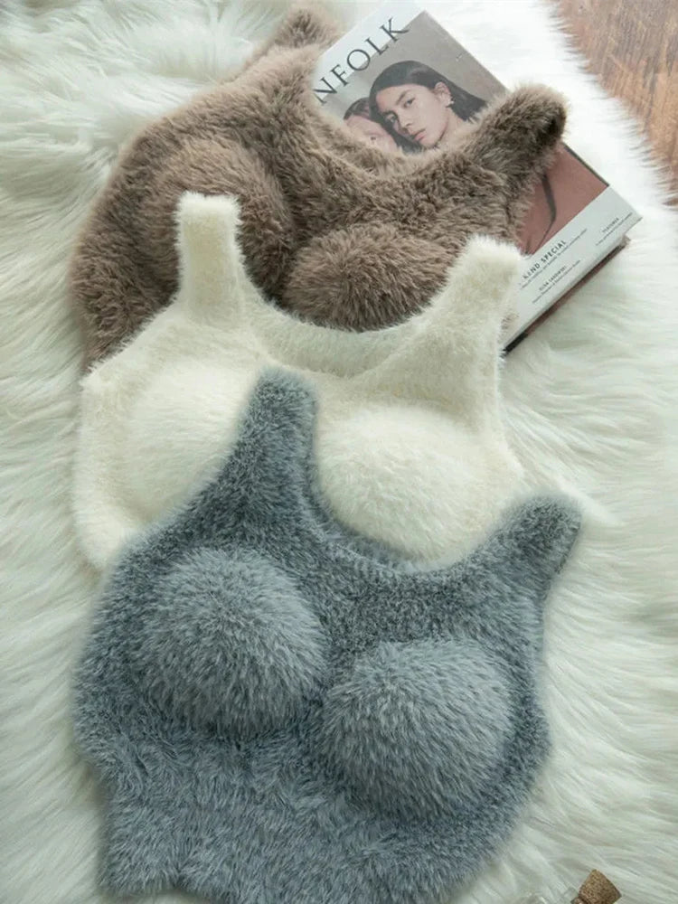 Furry Bra