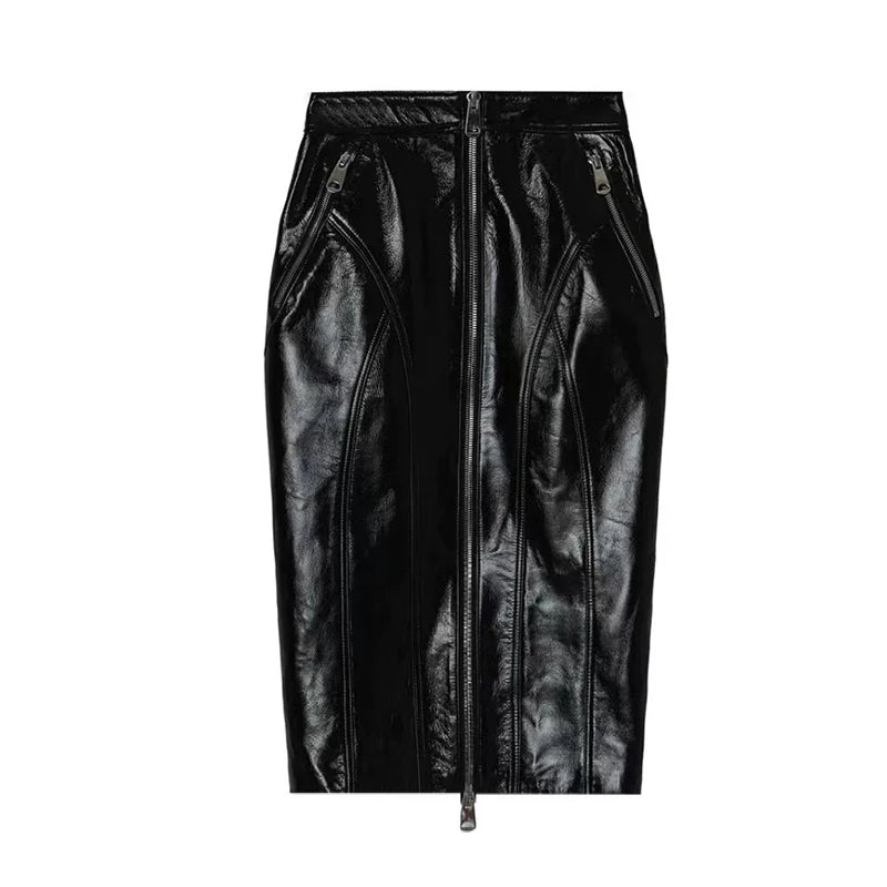 Glossy Nights Hip Skirt