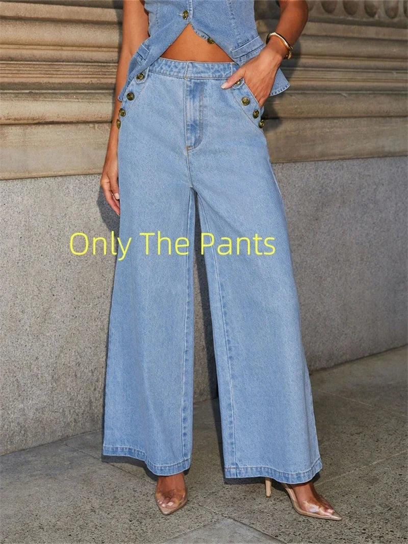 Denim Jean Suit