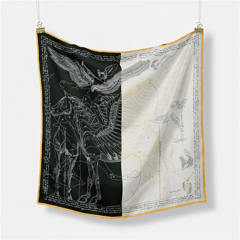 Fly Horse Scarf Series