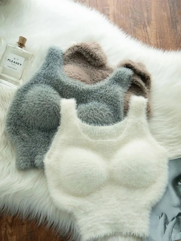 Furry Bra