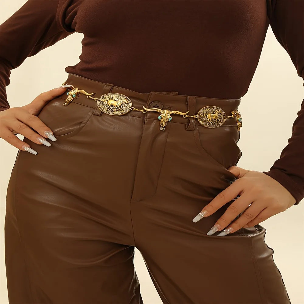 Chained By the Bull Belt