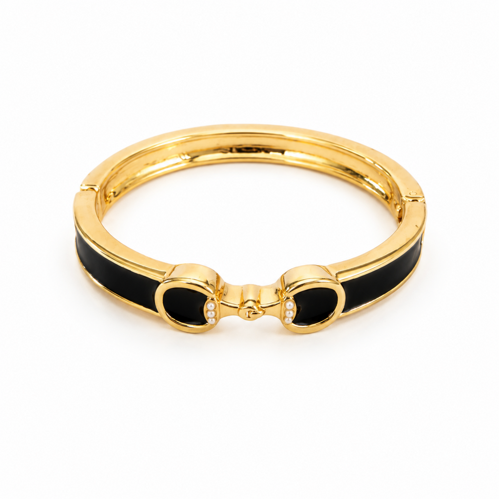 The Derby Horse Bit hinge Cuff