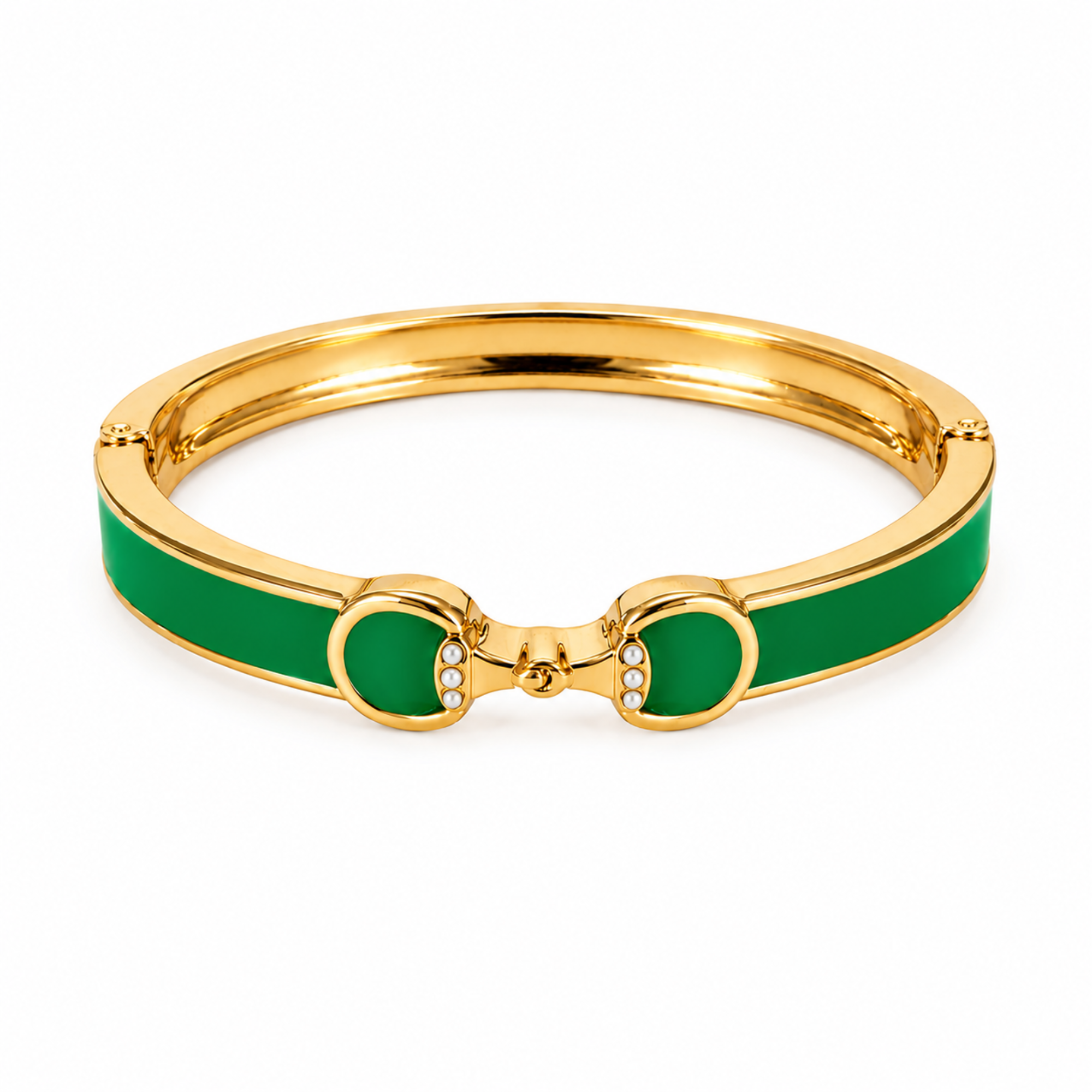 The Derby Horse Bit hinge Cuff