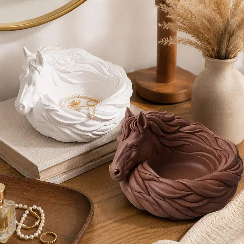 Horse Head Catchall Tray