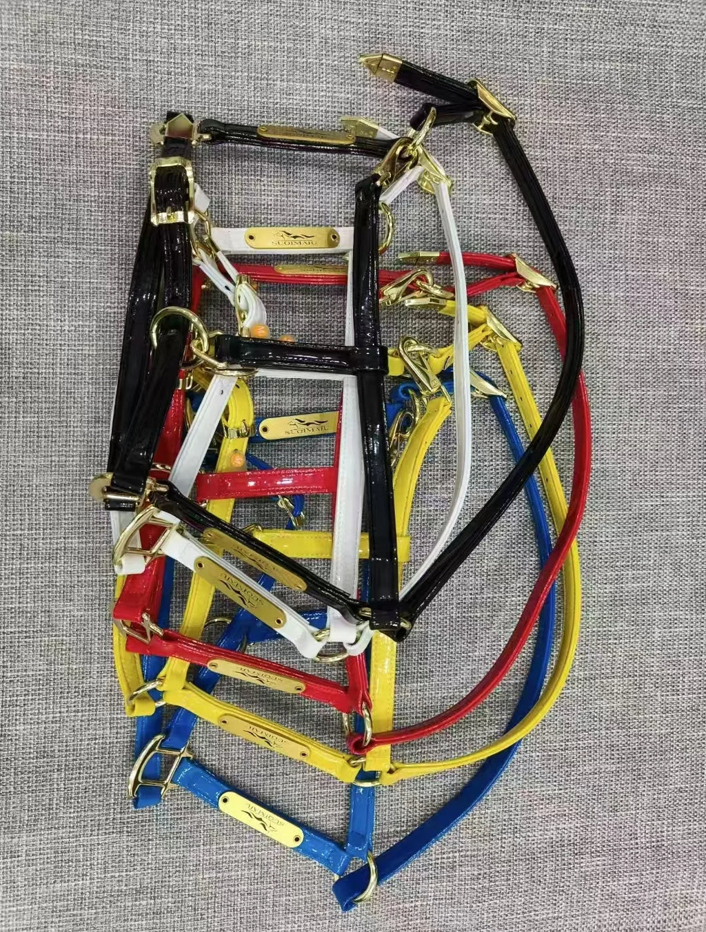 Luxe  Patent Leather Halter