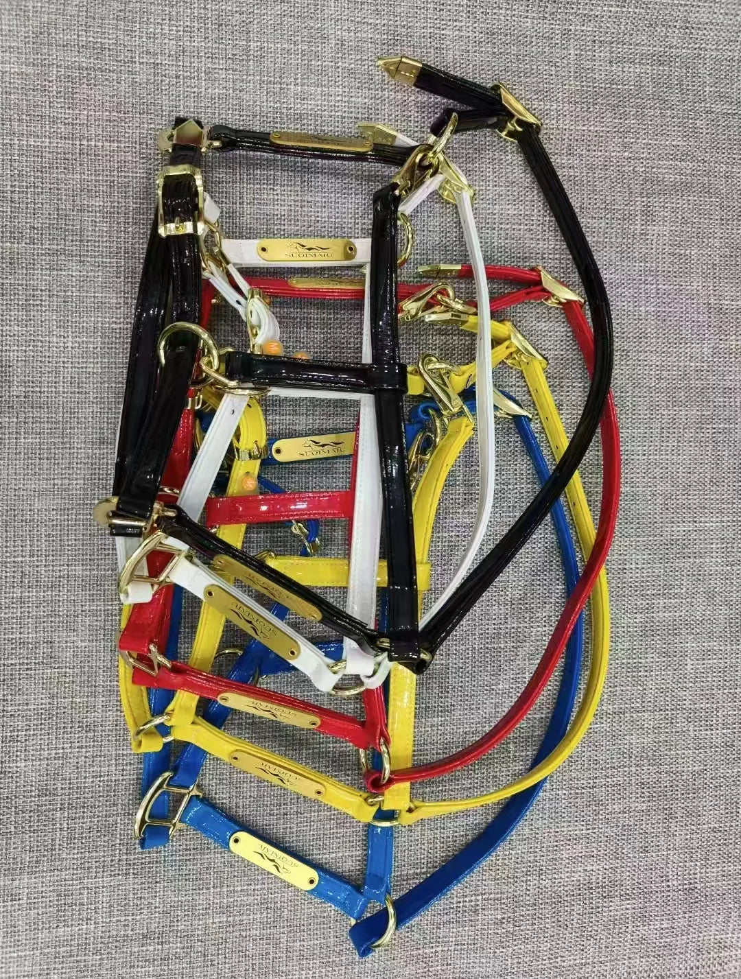 Luxe  Patent Leather Halter
