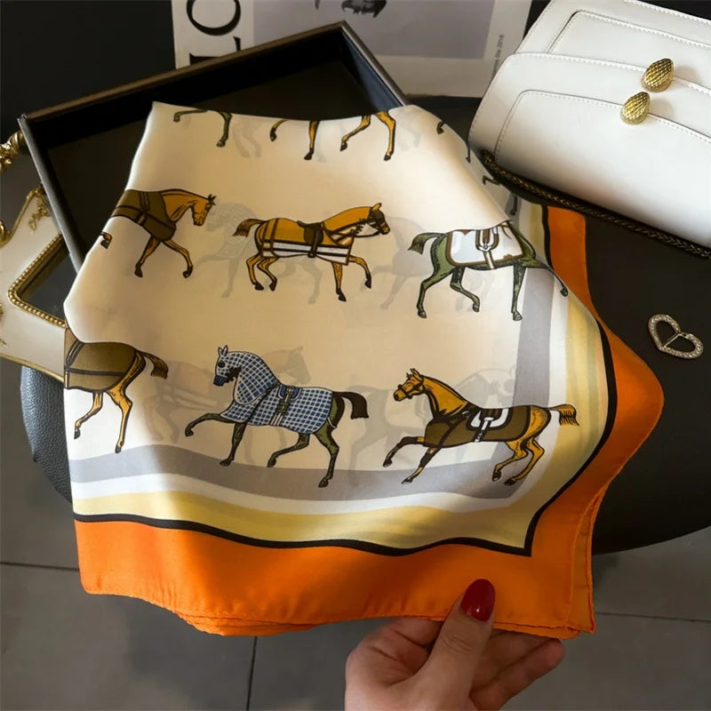 HORSE Ribbon Scarf