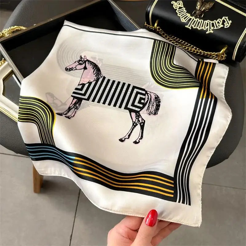 Luxury Silk Shawl Square Scarf