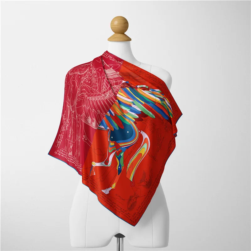 Fly Horse Scarf Series