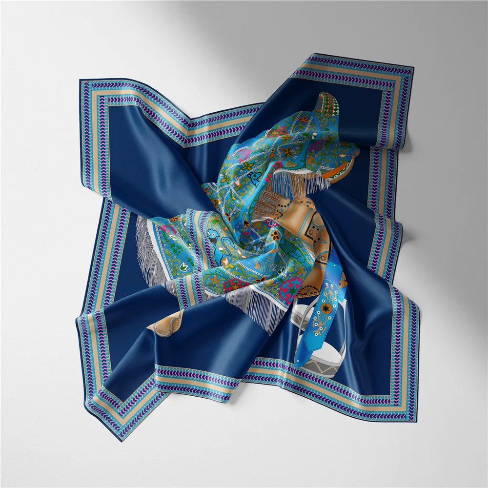 The Bold Silk Scarf