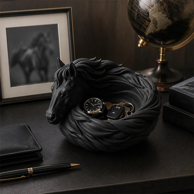 Horse Head Catchall Tray