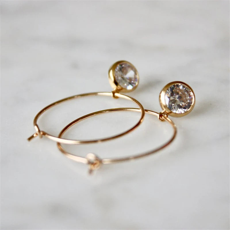 City Girl Hoops 14K Gold Filled