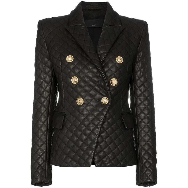Quilted  Blazer
