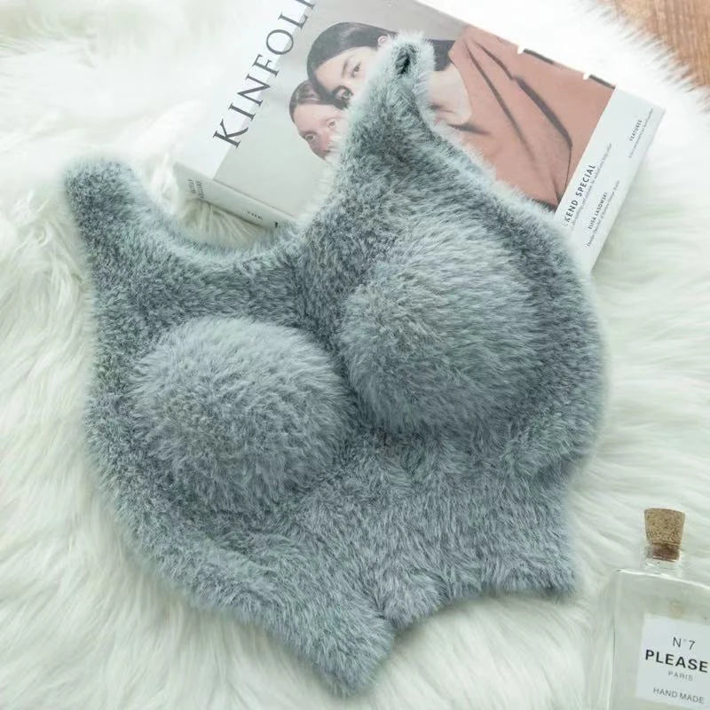 Furry Bra