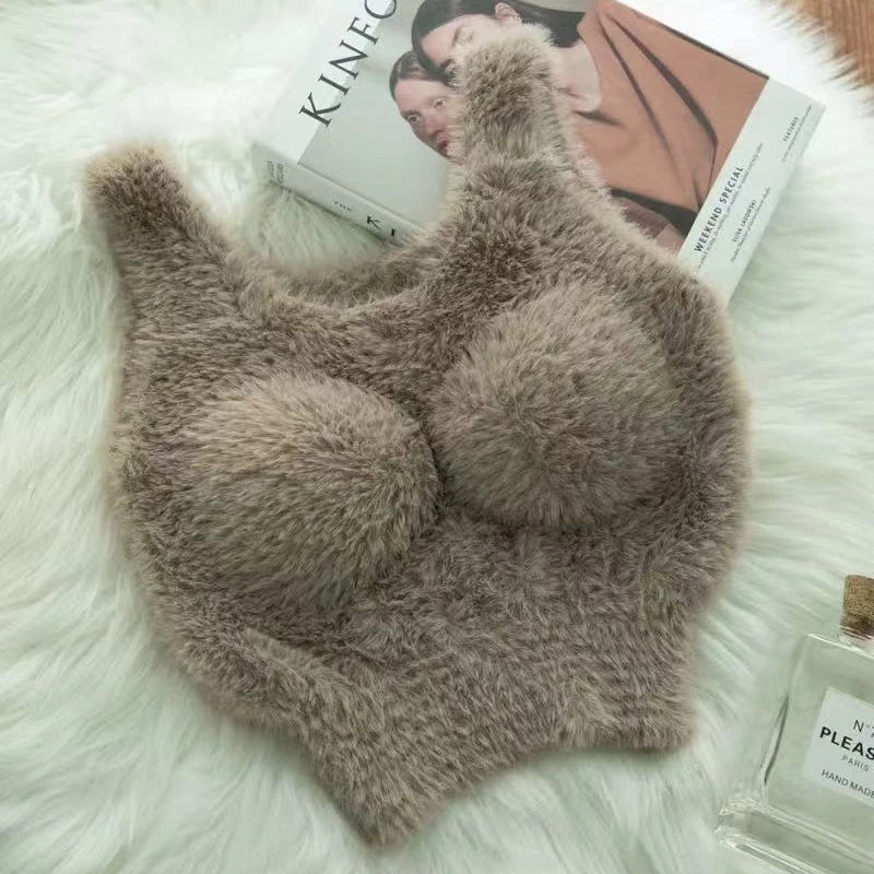 Furry Bra