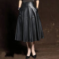 High Waist Pleated Skirt