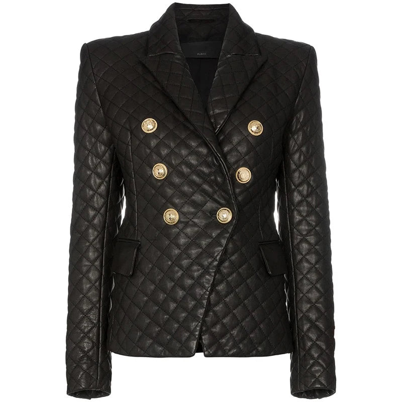 Quilted  Blazer